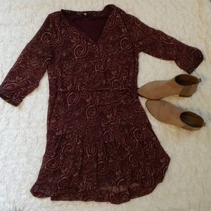 Rose & Olive Drop Waist Dress